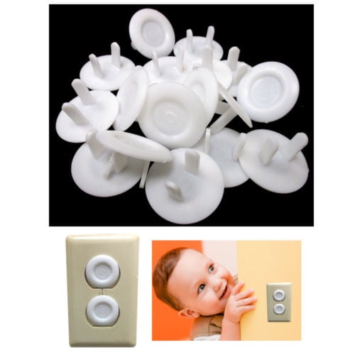 36 Pc Safety Outlet Plug Protector Covers Child Baby Proof Electric Shock Guard 