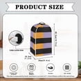 thumbnail image 6 of HELLHERO 1Pcs Orange Purple Grid Mixer Cover Proof Stain for Women Kitchen Home, 6 of 6