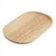 thumbnail image 1 of Platón de Banja Ovalada de Madera para la Cafetería del Hotel de Restaurante Homelarge, 1 of 7