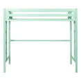 thumbnail image 4 of Walker Edison Premium Deluxe Twin Metal Loft Bed, Mint, 4 of 9