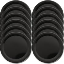 Baluue 10Pcs Wide Mouth Jar Lids Metal 70mm Leak Proof Airtight Seal for Canning