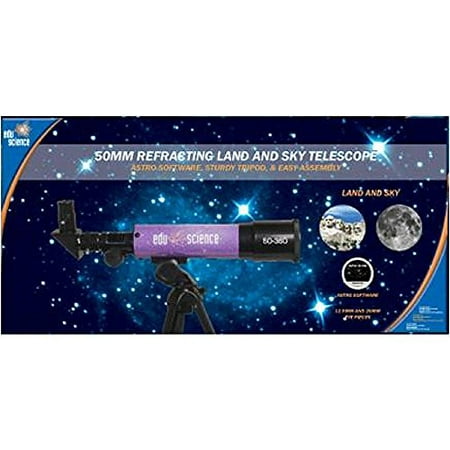 Edu Science Land & Sky 360 Tabletop Refractor Telescope -