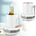 thumbnail image 1 of JIAHomeV Machine à Glaçons Portable Décoration Maison Comptoir Mini Congélateur Rapide pour Cuisine Maison Bar Refroidisseur de Boissons avec Technologie Efficace A, 16x12cm, 1 of 8