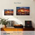 thumbnail image 3 of Elephant Stock Mesa Arch Sunrise Canyonlands Ii Wall Art - Horizontal Multi Panel Canvas - Living Room Wall Decor - Nature Multi Panel - Blue And Brown Decor By Scott Stulberg - 23" x 14", 3 of 4