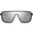 Silver, variant on Polarized Narrow Fit Aviator Sunglasses for Men Women UV400 Protection Trendy Square Lightweight Sunglasses - Silver