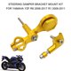 thumbnail image 3 of Soporte de amortiguador Kit de montaje de soporte de amortiguador de dirección Amortiguador de dirección de motocicleta, 3 of 7