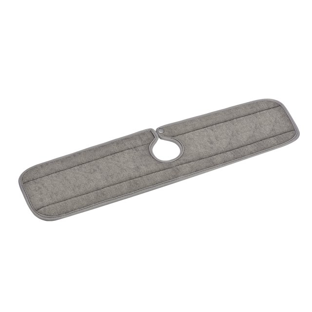 Protector de Salpicaduras Uxcell Multifuncional para Grifo, Almohadilla Absorbente para Grifo, Tapete Absorbente para Cocina y Baño, Gris