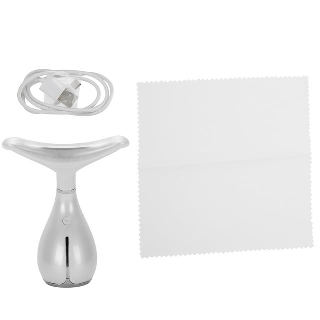 Dispositivo de estiramiento facial, masajeador de cuello LED, dispositivo multifunción para apretar la piel del cuello, removedor de papada, máxima comodidad