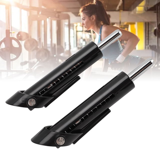 Weight Stack Pin, 2pcs Black Round High Strength ABS Steel Gym Drop Set Pins for Fitness Equipment