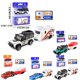 thumbnail image 5 of Bewildely Mini coche de control remoto de juguete para niños, modelo de coche de aleación con luces para efectos realistas o dañados Kits de construcción modelo tipo+2, 5 of 6