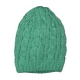 thumbnail image 1 of Thick Knitted Cuffless Beanie, Sage, 1 of 1