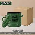 thumbnail image 4 of Enamel Food Storage Jars With Lids Airtight Pantry Organization For Kitchen Flour Rice Pasta And Dry Durable Large Capacity Containers, 4 of 5