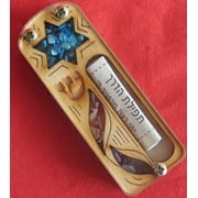 Yourholylandstore Star of David Car Mezuzah with Scroll by YourHolyLandStore