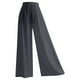 thumbnail image 4 of Pantalones casuales de lino con cintura elástica, modernos y casuales, para mujer., 4 of 4