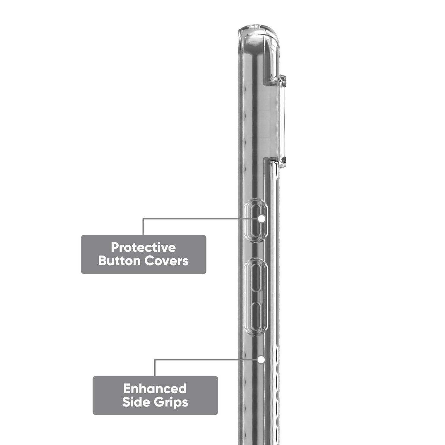 onn. Google Pixel 8 Protective Gel Phone Case