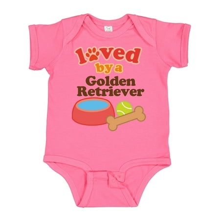 

Inktastic Golden Retriever Loved by a Gift Baby Boy or Baby Girl Bodysuit