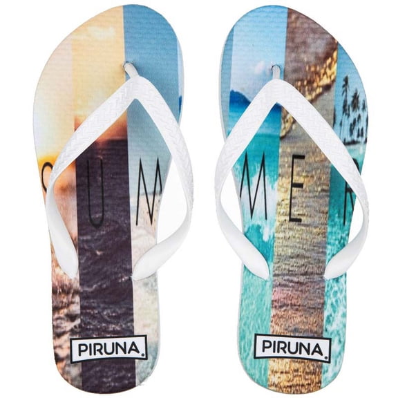 Piruna Mens Flip Flop Sandal Nature Summer
