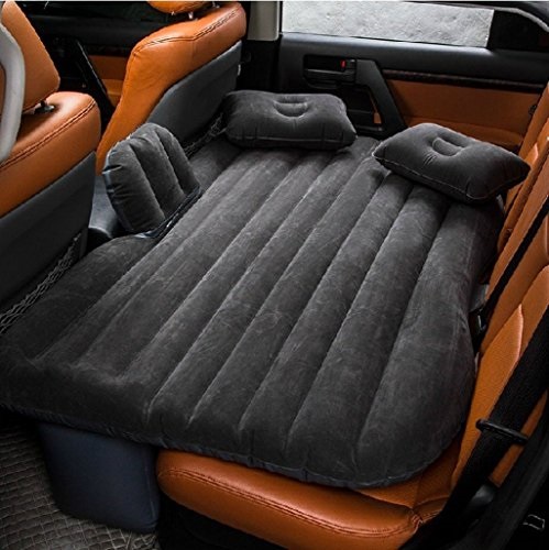 Fbsport Car Travel Inflatable Mattress Air Bed Cushion Camping Universal Suv Extended Air Couch With Two Air Pillows Gray Walmart Com Walmart Com