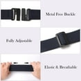 thumbnail image 5 of Women Invisible Belt, Comfortable Adjustable Stretch No Show Belt with Flat Buckle, 5 of 8