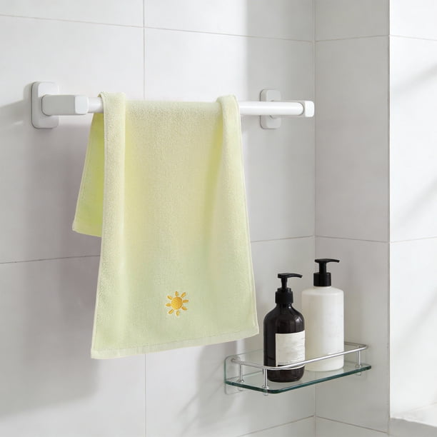 Toalla infantil hilada, muy absorbente y de tacto suave, ideal para baño, spa, gimnasio y cara, pieza de algodón.