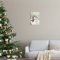 thumbnail image 3 of Stupell Industries Snowman on Snowy Path Holiday Painting Unframed Art Print Wall Art, 10 x 15, 3 of 7