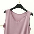 thumbnail image 5 of UAMVSH Women's Plus Size Tank Tops Sleeveless Modal Summer T-Shirt Comfy Soft Basic Undershirts Lightweight Casual Outfits XL-5XL, 5 of 5