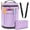 Purple, variant on Yarn Bag Organizer, Expandable Crochet Bag Storage Large Knitting Bag, Portable Crochet Storage Tote Bags Organizer for Crocheting Accessories Yarn Holder for Crochet Lovers with Case
