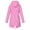Hot Pink, variant on Women's Waterproof Thermal Insulated Winter Jacket with Adjustable Hood, Lightweight Windproof Parka for Hiking Travel & Outdoor Activities