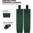 thumbnail image 2 of Exxact Sports Mesh Hockey Socks - Dry Fit Breathable Ice Hockey Socks for Men, Boys, Youth & Adult Players with Stay Up Fit (Small, Dark Green), 2 of 7