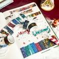 thumbnail image 2 of Christmas Washi Tape Set 12 Rolls Winter Embellishment for Arts, DIY Crafts, Journals, Planners, Wrapping, 2 of 7