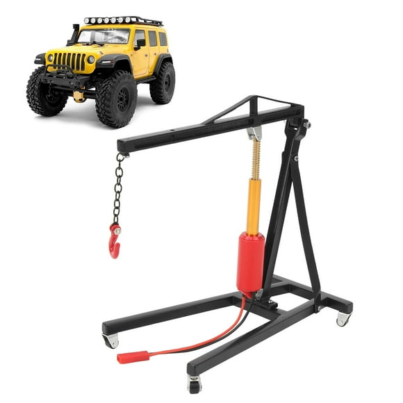 RC Engine Crane Jack Strong 300g Lifting Force Capabiliy for Remote Control Vehicles