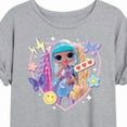 thumbnail image 3 of LOL OMG! Fashion Dolls - Candylicious, Butterflies, & Hearts - Juniors Ideal Flowy Muscle T-Shirt, 3 of 5