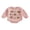 Pink, variant on Gupgi Baby Girls Romper Duck Bow Print Sweatshirt Long Sleeve One Piece Jumpsuits for Newborn Infant