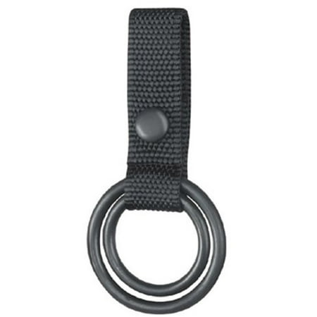 Flashlight Ring Gould and Goodrich X615 Double Ring Flashlight Holder, Holds C or D Cell Flashlight, Black DuraWeb Nylon ()
