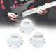 thumbnail image 5 of instrumento musical 3 uds tapas de potenciómetro de perilla de volumen de bajo de guitarra eléctrica de plástico (negro) Hugtrwg  Para estrenar, 5 of 5