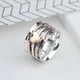 thumbnail image 5 of Anillos de corazón clásicos de moda, anillo giratorio para aliviar la ansiedad, diseño de corazón, anillos giratorios, anillo de amor, cumpleaños, regalos del Día de San Valentín para mujeres, 5 of 5