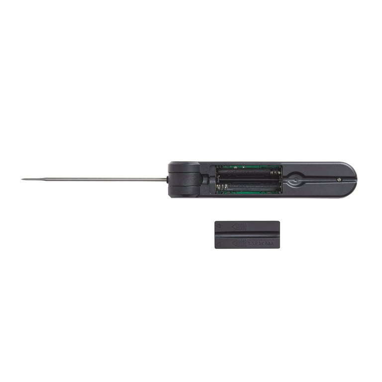 Taylor Digital Probe Meat Thermometer, Black, Compact Size for
