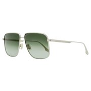 Victoria Beckham Coin-Edge Navigator Sunglasses VB243S 044 Silver 57mm