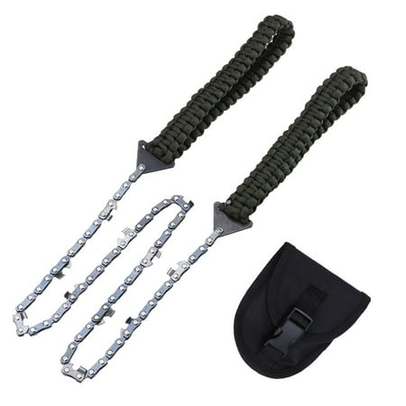 

Portable Hand Saw Blade 34 Sections 11 Blades-Green woven rope