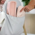 thumbnail image 3 of Highchair Storage Pouch Compatible With Antilop Highchair PU Dining Chair Organizer Large Pocket With Internal Zip Compartment, 3 of 3