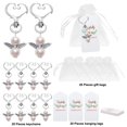 thumbnail image 1 of CNKOO Gift Bags Set DIY Drawstring Candy Biscuit Pouches Kit Heart Shaped Keychain Hanging Tags Favor Bags Set, 1 of 9