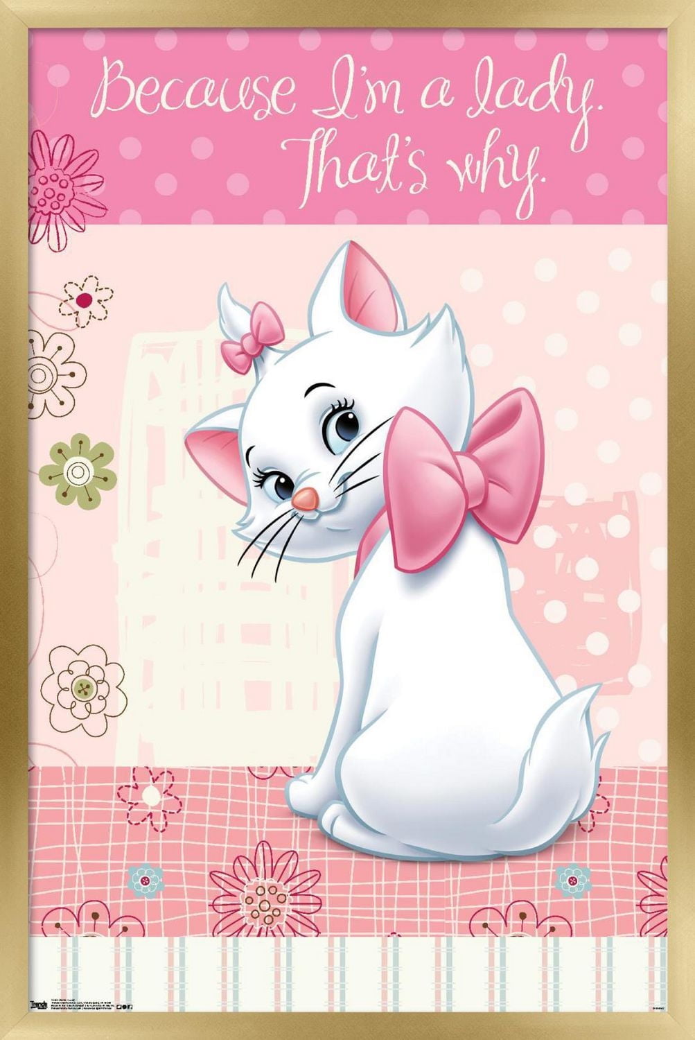 Disney The Aristocats - Marie - I'm A Lady Wall Poster