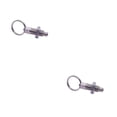 thumbnail image 1 of Riwesomey Pernos y anillos duraderos para invernadero: fáciles de instalar y multifuncionales Pernos para invernadero Aluminio recortado Acero Acero carbono Diámetro del pasador10 2Conjunto, 1 of 6