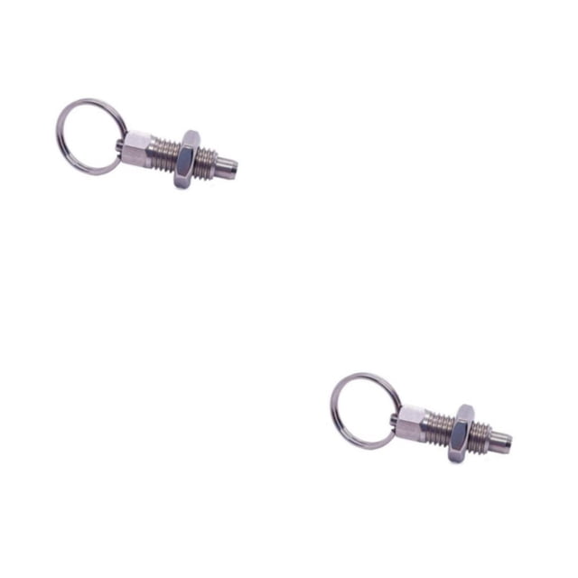 Riwesomey Pernos y anillos duraderos para invernadero: fáciles de instalar y multifuncionales Pernos para invernadero Aluminio recortado Acero Acero carbono Diámetro del pasador10 2Conjunto