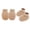 Khaki, variant on Newborns Anti Scratch Mittens and Socks Set Color Cotton Baby Hand & Foot Protectors Sleeve for 0-6 Months