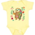 thumbnail image 3 of Inktastic Sloth Cute for Girls Girls Baby Bodysuit, 3 of 5