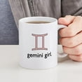 thumbnail image 6 of CafePress - Gemini Girl Mug - 11 oz Ceramic Mug - Novelty Coffee Tea Cup, 6 of 6