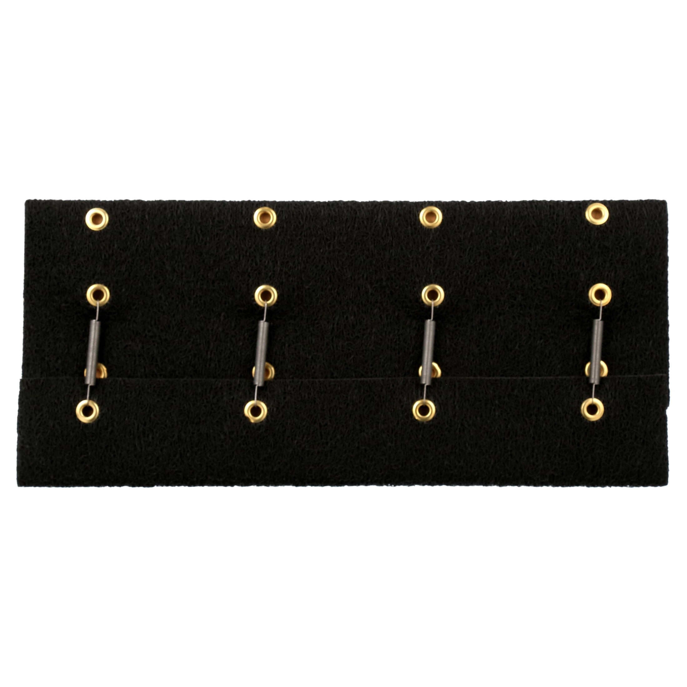 Camco RV Premium Scrub Rug Looped PVC with TPE Backing, 23"L x 22"W, Black (42966)