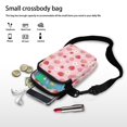 thumbnail image 7 of HELLHERO Double Layer Polyester Women Shoulder Bag Women 4.33"x1.97"x7.09" Strawberries, 7 of 7