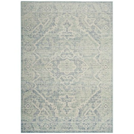 Bungalow Rose Chauncey Seafoam Blue Area Rug